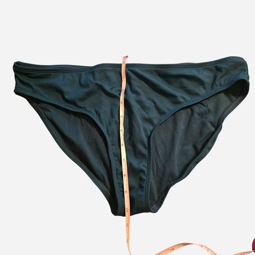 Shade & Shore Deep Green Bikini Bottoms